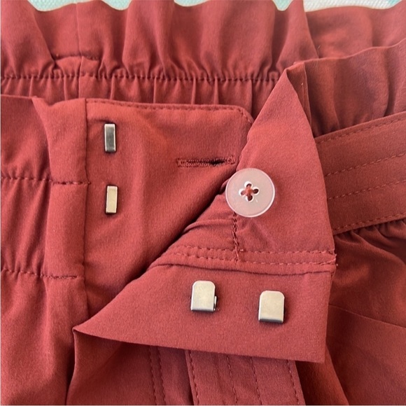 Athleta Paperbag Tie Waist Tapered Jogger Work Travel Leisure Skyline Pants - Picture 4 of 12